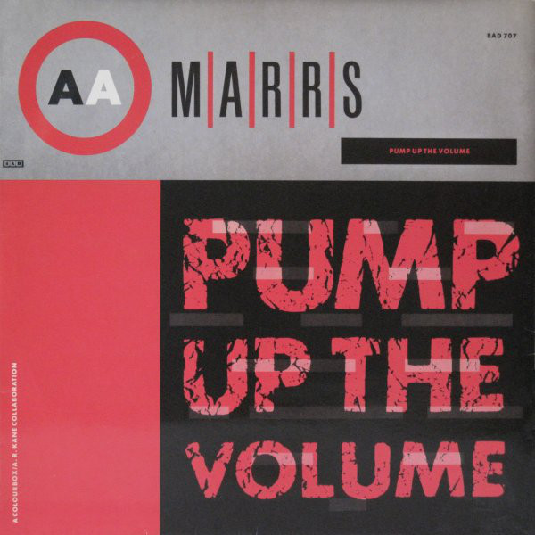 (CMD464) M|A|R|R|S ‎– Pump Up The Volume