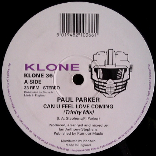 (LK636) Paul Parker – Can U Feel Love Coming