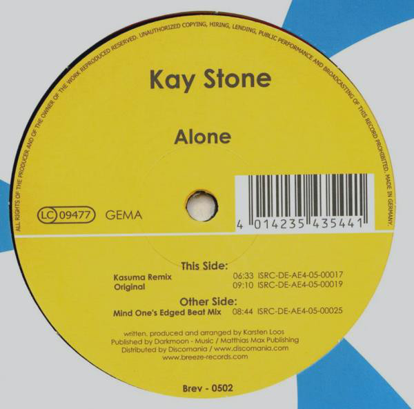(30802) Kay Stone ‎– Alone
