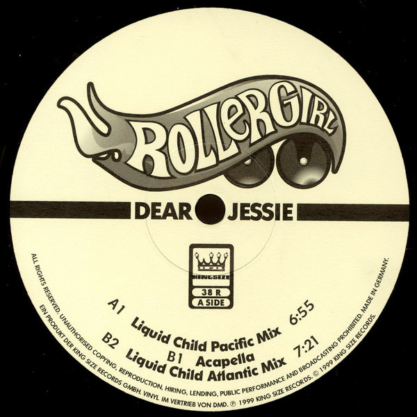 (30407) Rollergirl ‎– Dear Jessie (The Liquid Child Remixes)