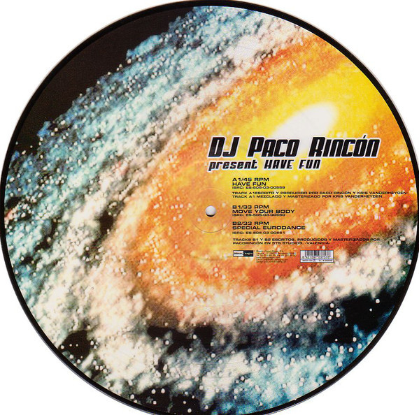 (1745) DJ Paco Rincón ‎– Have Fun