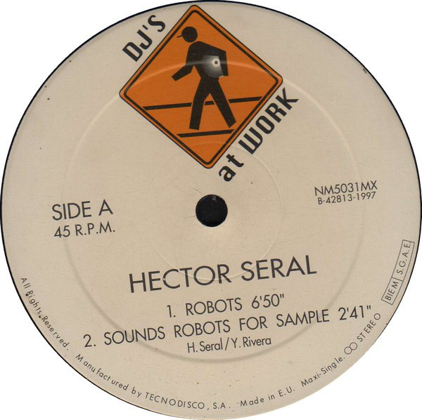 (CUB1042) Hector Seral ‎– Robots