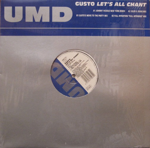 (29299) Gusto ‎– Let's All Chant