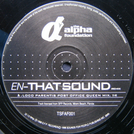 (29740) e-N ‎– That Sound (Remixes)