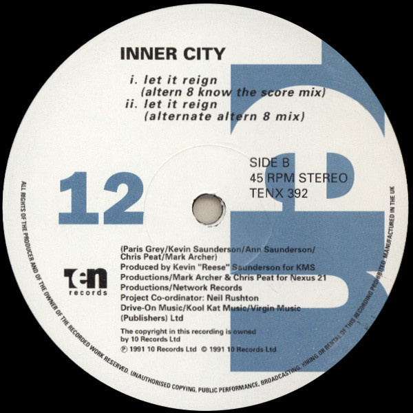 (CMD528) Inner City – Let It Reign