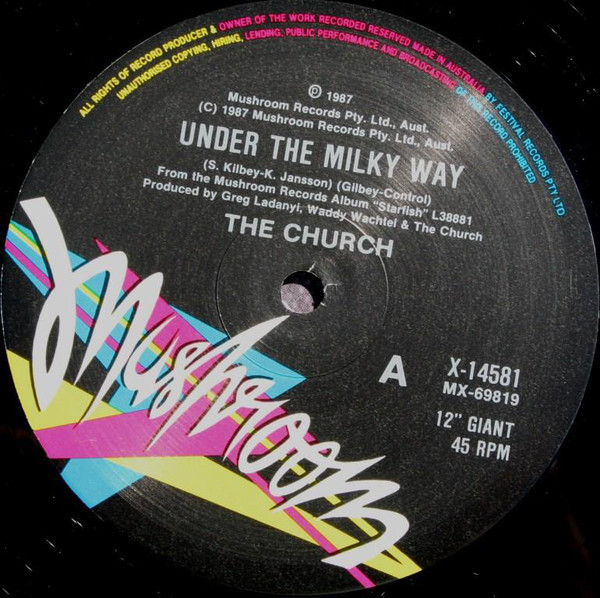 (RIV036) The Church ‎– Under The Milky Way