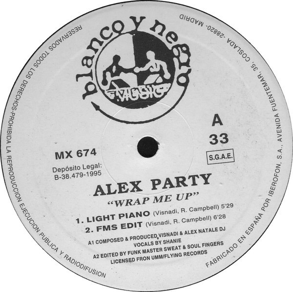 (26890) Alex Party ‎– Wrap Me Up