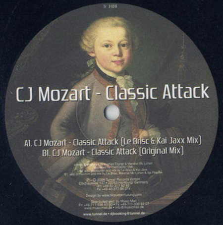 (9809) CJ Mozart ‎– Classic Attack