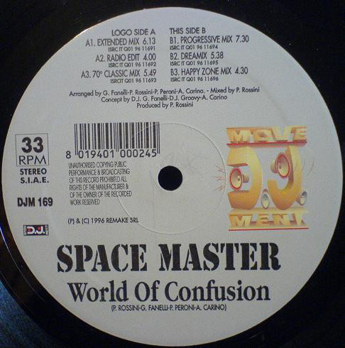 (AL128) Space Master ‎– World Of Confusion
