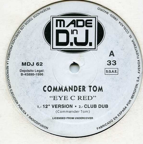 (24885) Commander Tom ‎– Eye C Red