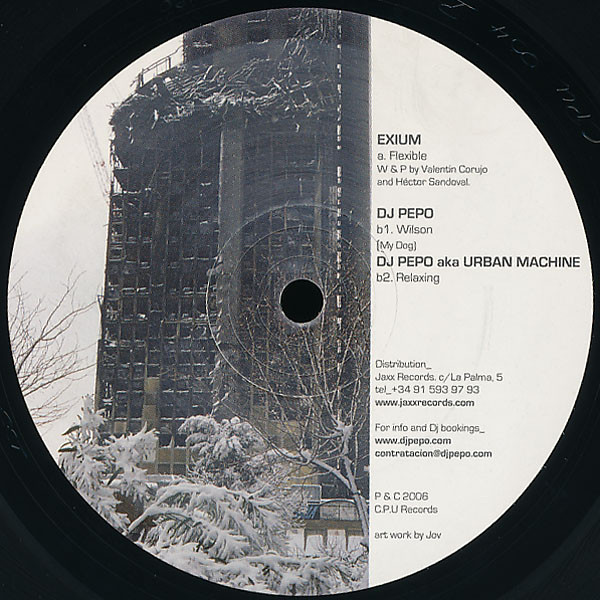 (28746) DJ Pepo /AKA Urban Machine, Exium ‎– C.P.U 04