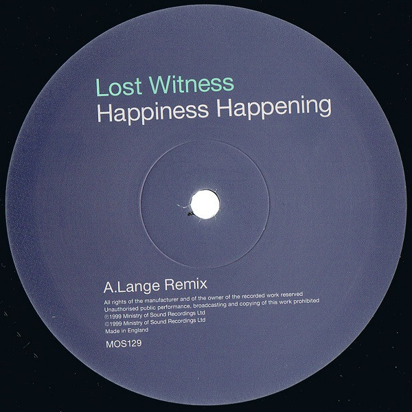 (A0560B) Lost Witness ‎– Happiness Happening