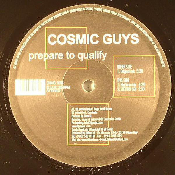 (10448) Cosmic Guys ‎– Prepare To Qualify