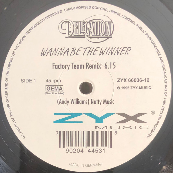 (18612) Delegation – Wanna Be The Winner