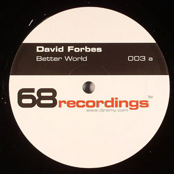 (10799) David Forbes ‎– Better World / Jacksville