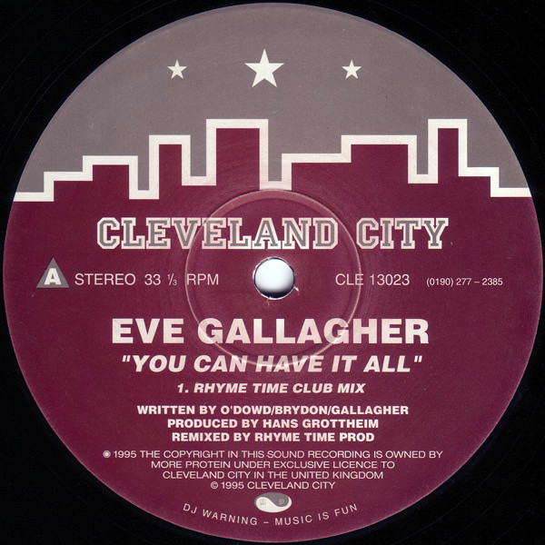 (RIV552) Eve Gallagher ‎– You Can Have It All