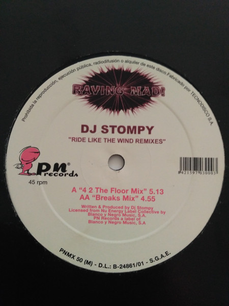 (ALB147) DJ Stompy – Ride Like The Wind (Rmx) (WLB-PROMO)