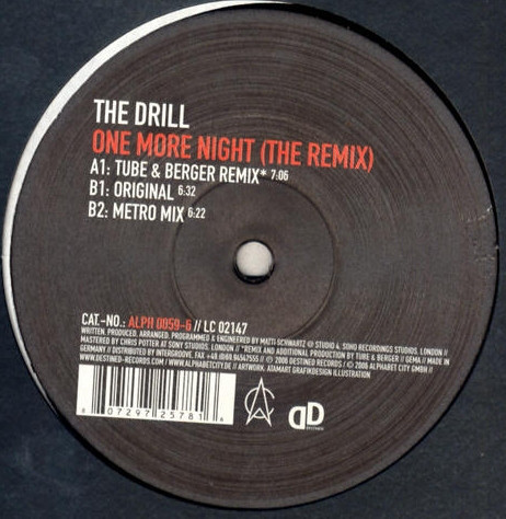 (CUB2063) The Drill ‎– One More Night (The Remix)