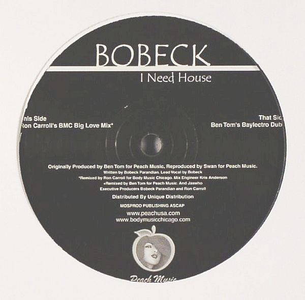 (26491) Bobeck ‎– I Need House