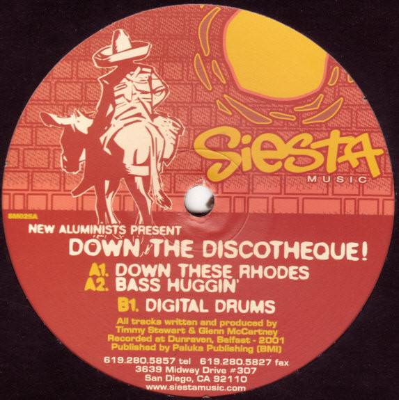 (CMD855) New Aluminists – Down The Discotheque!