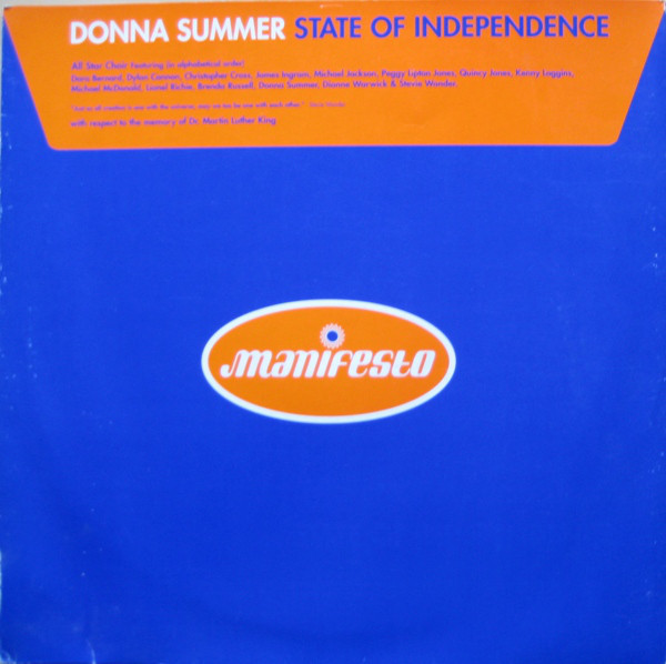 (CMD589) Donna Summer – State Of Independence
