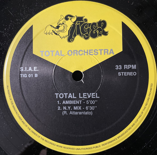 (30917) Liza Kent / Total Orchestra – P.Machinery / Total Level
