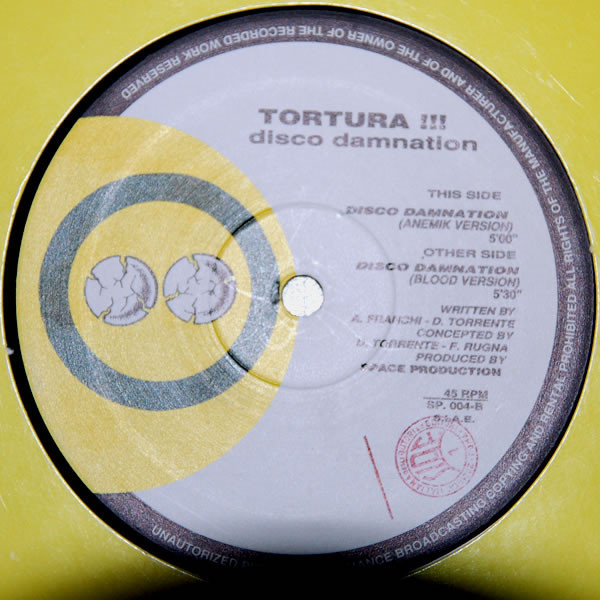 (A0943) Tortura !!! ‎– Disco Damnation