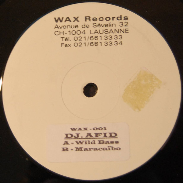 (MA307) DJ Afid ‎– Wild Bass