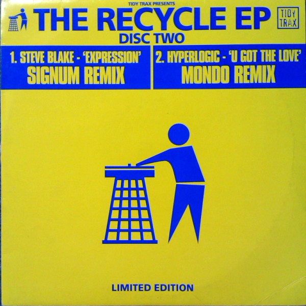 (25815) Steve Blake / Hyperlogic ‎– The Recycle EP
