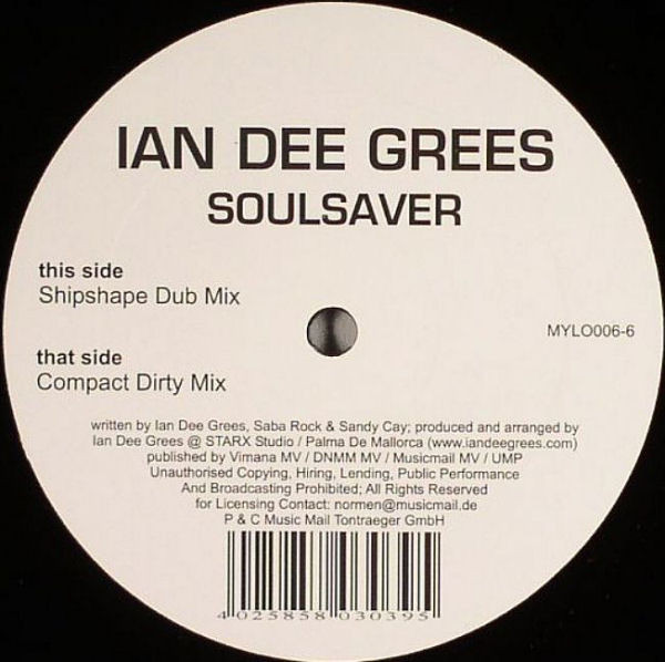 (CO268) Ian Dee Grees ‎– Soulsaver