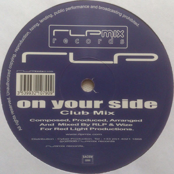 (30162) RLP ‎– On Your Side