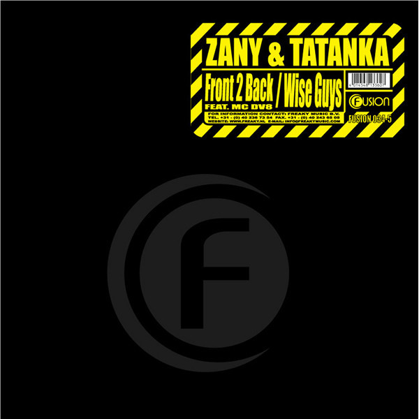 (ST25) Zany & Tatanka ‎– Front 2 Back / Wise Guys (VG/VG+)