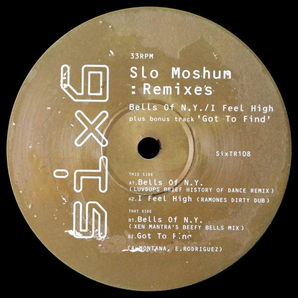 (CMD88) Slo Moshun ‎– Bells Of N.Y. / I Feel High (Remixes)