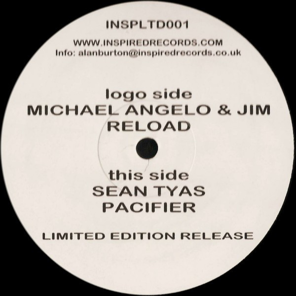 (12264) Michael Angelo & Jim / Sean Tyas ‎– Reload / Pacifier