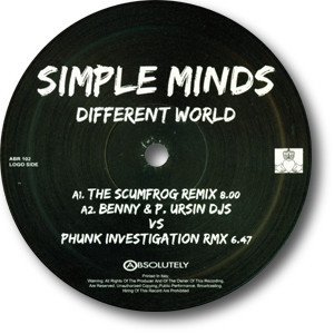 (A1643) Simple Minds ‎– Different World