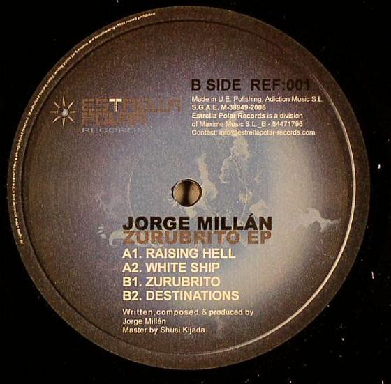 (12369) Jorge Millan ‎– Zurubrito EP