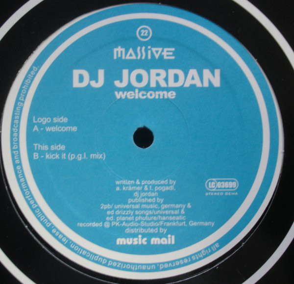 (CM1216) DJ Jordan ‎– Welcome