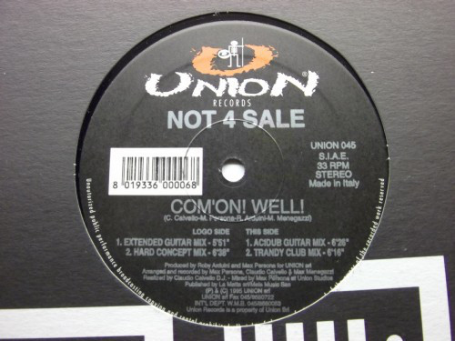 (29436) Not 4 Sale ‎– Com'On! Well!