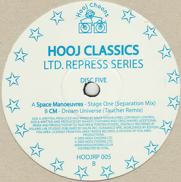 (CUB2007) Hooj Classics Ltd. Repress Series Disc Five