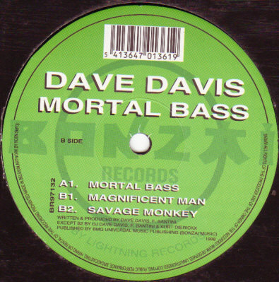 (RIV147) Dave Davis ‎– Mortal Bass