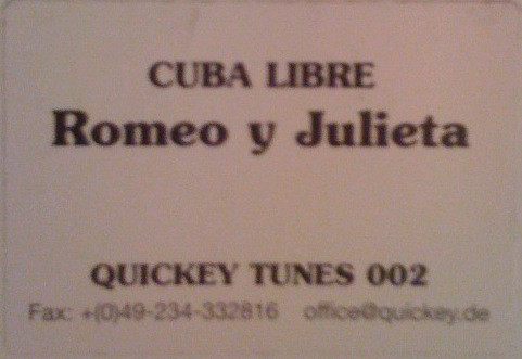 (19790) Cuba Libre ‎– Romeo Y Julieta