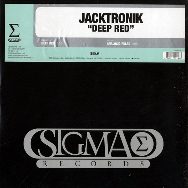(12946) Jacktronik ‎– Deep Red