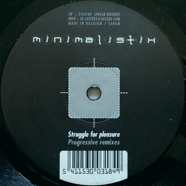 (28661) Minimalistix ‎– Struggle For Pleasure (Progressive Remixes)