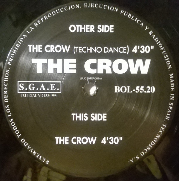 (RIV378) The Crow ‎– The Crow (Techno Dance)