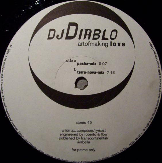 (CUB2265) DJ Diablo ‎– Artofmaking Love