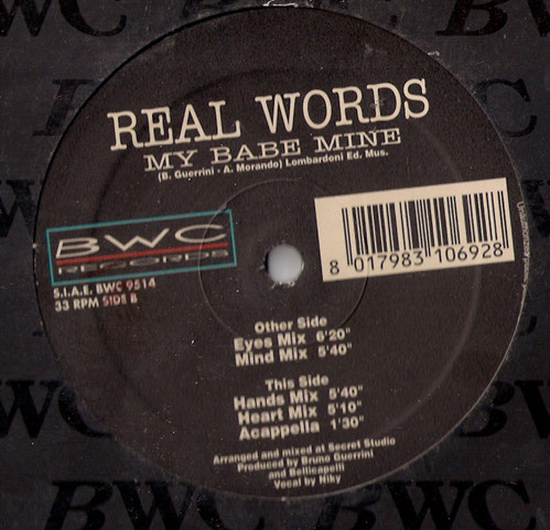 (SG86) Real Words ‎– My Babe Mine