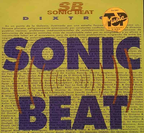(27752) Sonic Beat ‎– Dixtroy