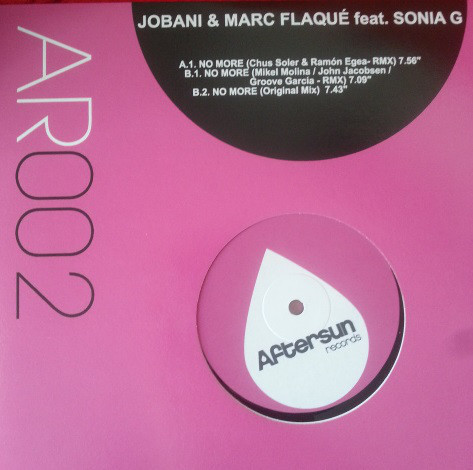 (12651) Jobani & Marc Flaqué Feat. Sonia G ‎– No More
