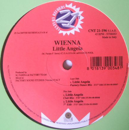 (AL034) Wienna ‎– Little Angela