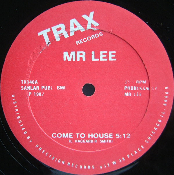 (MA275) Mr Lee ‎– Come To House